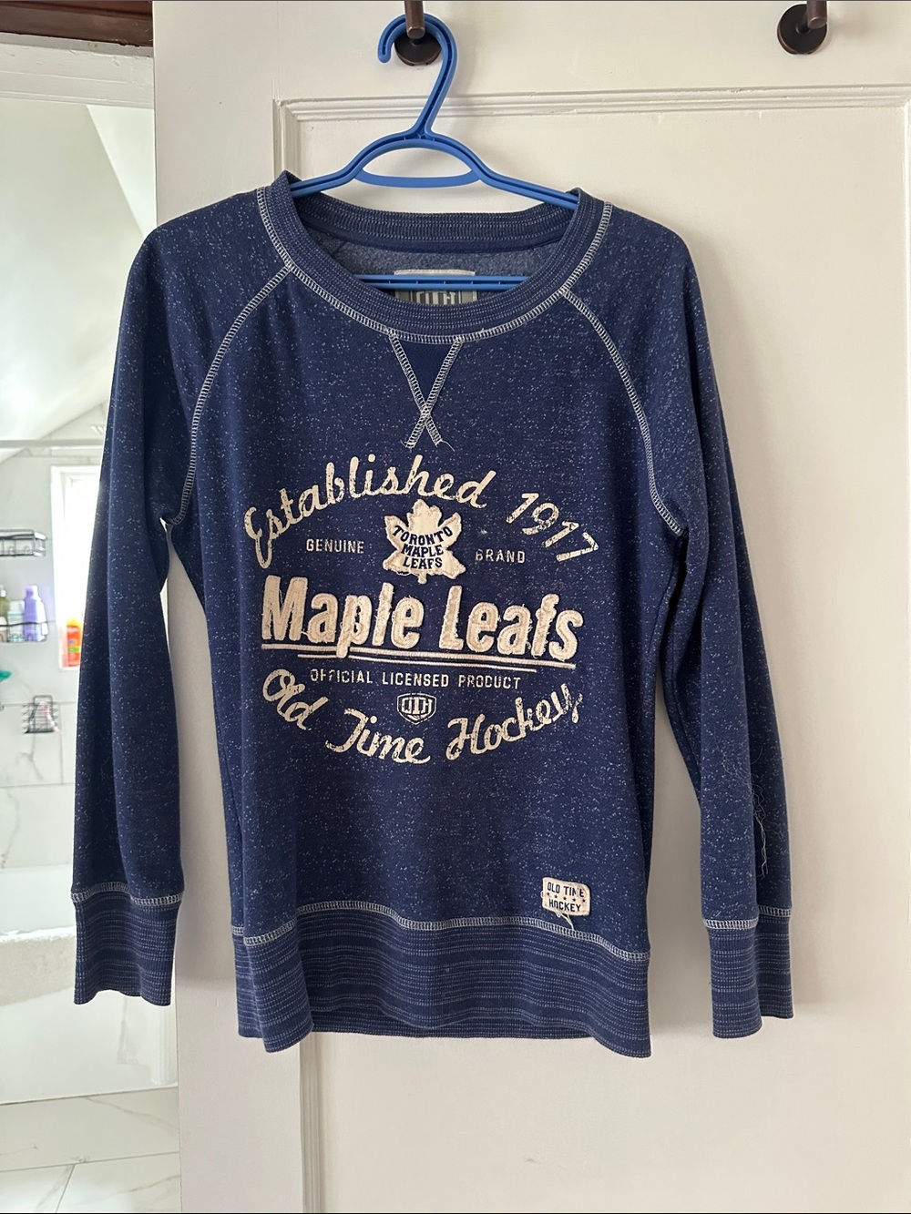 Women's Navy Graphic Sweatshirt